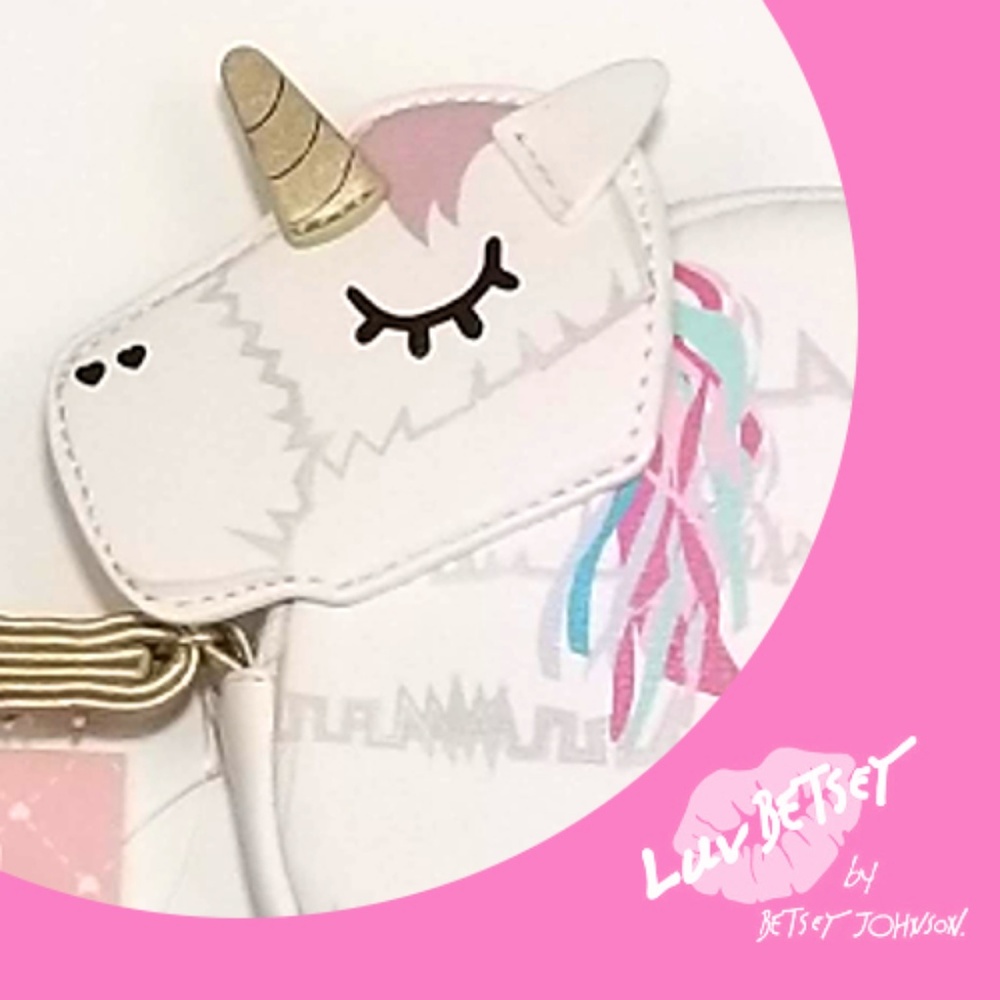 NWT Luv Betsey Unicorn wristlet - Picture 1 of 3